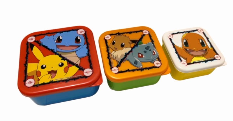 Snackboxen 3er set pokemon